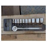 11 Piece Metric Ratchet Set