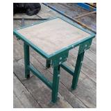 Adjustable Metal Table Ready to Work