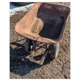 Dual Wheel Wheelbarrow