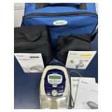 MSRP $2,400 RESMED S8 COMPACT CPAP MACHINE – HUMIDAIRE 3i HEATED HUMIDIFIER – PROFESSIONAL SLEEP THERAPY DEVICE W/CARRY CASE, MANUALS & POWER SUPPLY – LIKE NEW WORKING CONDITION – NO MASK 