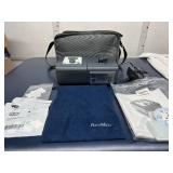 MSRP $4,000 – PHILIPS RESPIRONICS REMSTAR AUTO CPAP SYSTEM ONE 550P – AUTO-ADJUSTING SLEEP THERAPY, HEATED HUMIDIFIER SYSTEM, BAG, FILTERS, MANUALS, POWER SUPPLY & CARRY BAG – EXCELLENT WORK