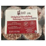 Good & Gather Original Breakfast Sausage Patties 12 oz - 4 Trays