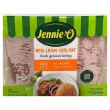 K - Jennie-O Ground Turkey - 85% Lean 15% Fat - Fresh Ground Turkey 48 oz (3 lb) Each - 2-Pack