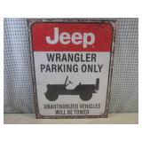 (EC1) Jeep Wrangler Parking Only Ti...