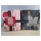 (EW6) 2 New Throw Blankets...