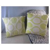 (EW7) Chair Cushions and Pair of Th...