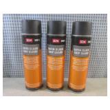 (BSB) 3 Cans of SEM 39813 Satin Bla...