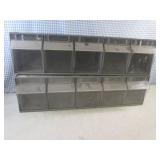 (BR3) 2 - 5-Bin Organizers Plastic ...