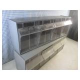 (BR3) 2 - 4-Bin Organizers Plastic ...