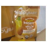 (B-1) 12 Happy Baby Organic Bananas...