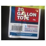 (BR3) 2 - 27-Gallon Heavy Duty Tote...