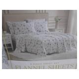 (A-3) Lenox King Size 6-Piece Flann...