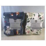 (F-0) 2 New Throw Blankets...