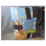 (F-0) 2 New Throw Blankets...