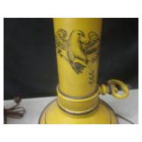 (CSB) Vintage Porcelain Table Lamp ...