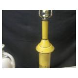 (CSB) Vintage Porcelain Table Lamp ...