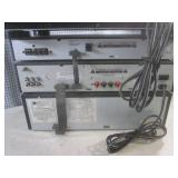 (D-2) 3pc Toshiba Stereo System and...