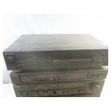 (D-2) 3pc Toshiba Stereo System and...