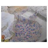 (BSB) Assorted Vintage Doilies, Tab...