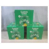 (B-4) 3 - 4-Packs of Lemon Lime Oli...