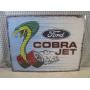 (EC1) Ford Cobra Jet Tin Sign 16" x...