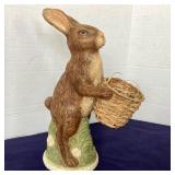 Bethany Lowe Paper Mache Easter Rabbit
