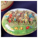 Group of Vintage German Paper Mache Easter Egg Candy Containers