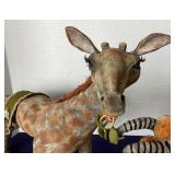 Vergie Lightfoot for Bethany Lowe Circus Giraffe + Zebra