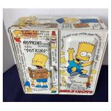 Bart Simpson Decoupage Cabinet by Local Artist