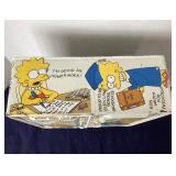 Bart Simpson Decoupage Cabinet by Local Artist