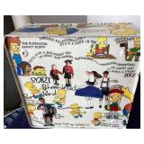 Bart Simpson Decoupage Cabinet by Local Artist