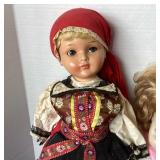 Group of 6 Vintage Dolls