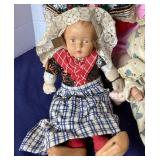 Group of 6 Vintage Dolls