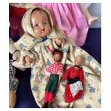 Group of 6 Vintage Dolls