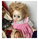 Group of 6 Vintage Dolls