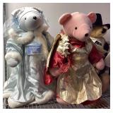 Group of 5 Very Important Bear Co. Plush Bears