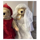 Group of 5 Very Important Bear Co. Plush Bears