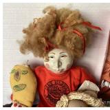 Group of 4 Modern Dolls