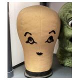 Fun Group of Masks, Heads and Hats