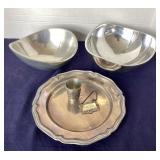 Group of Nambe and Other Metalware