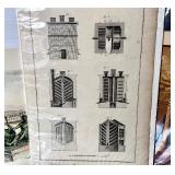 Group of Unframed Architectural Prints and Drawings