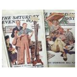 Group of Frameable Vintage Magazine Covers and Bookplates