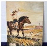 Charming Unframed 1920