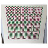 Group of Unframed Modern Geometric Prints by Mary Mortenson