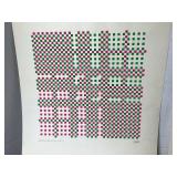 Group of Unframed Modern Geometric Prints by Mary Mortenson