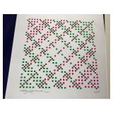 Group of Unframed Modern Geometric Prints by Mary Mortenson