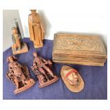 Group of Vintage Carved Woodenwares