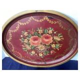 Tole and Paper Mache Trays and Box