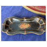 Tole and Paper Mache Trays and Box