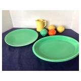 Mixed Group of Colorful Vintage Ceramics